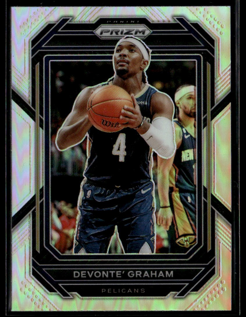 Devonte' Graham 2022-23 Panini Prizm #218 Prizms Silver New Orleans Pelicans