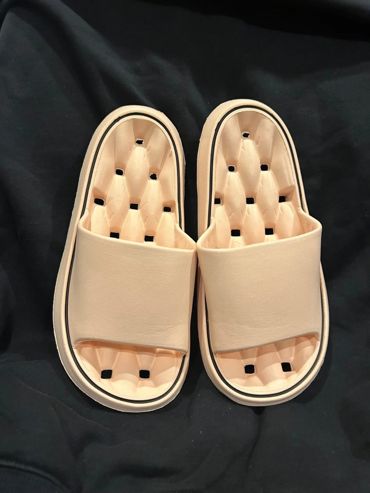 Chanclas antideslizantes suaves unisex transpirables suaves ducha piscina Foto 2 de 3