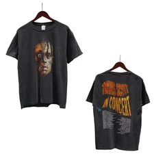 Travis Scott In Concert 2016 Graphic Tee Washed Black (TSCJ-ST010) Men Size S-XL