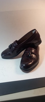 Bostonian Classics Mens 11M First Flex Burgundy 100% Leather  display picture 3