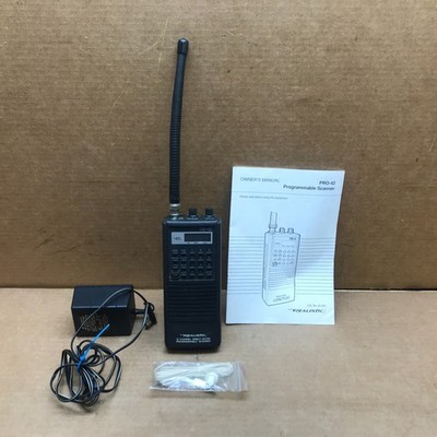 Vintage Realistic 10 Channel Pro-42 Programmable Scanner Radio Shack