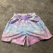 Eric Emanuel EE Basic Mesh Shorts Tie Dye Pur...