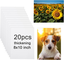 20 Pcs Sublimation Metal Photo Blanks 8"X10" X0.45Mm Aluminum Photo Sign Blank P