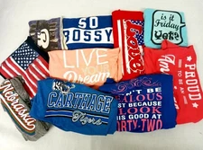 2XL tigers so bossy nebraska texas love live your dream classic t shirts 10 Lot