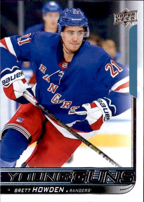 Brett Howden 2018-19 Upper Deck Series 1 Young Guns Card #215