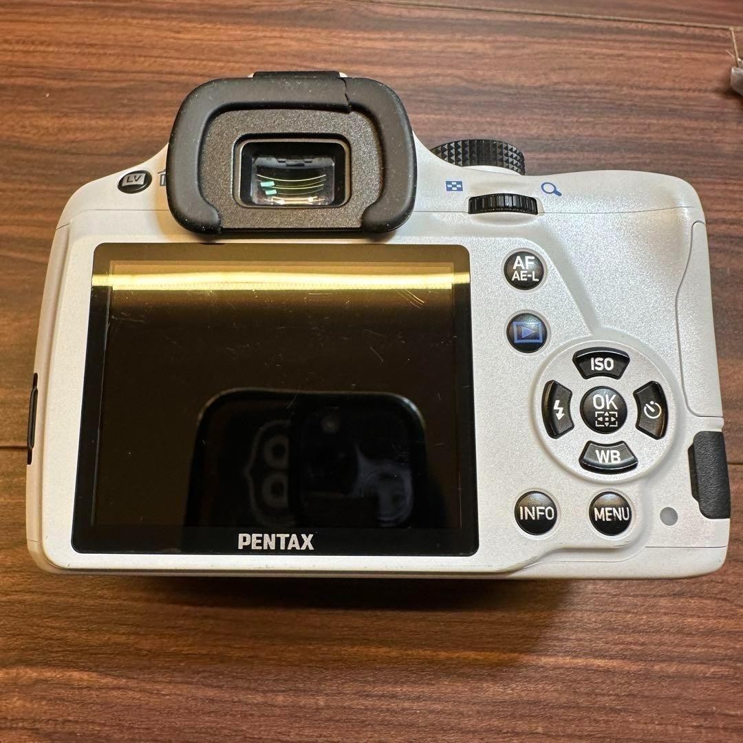 PENTAX K 50 Lens Kit White Red 2768 | eBay