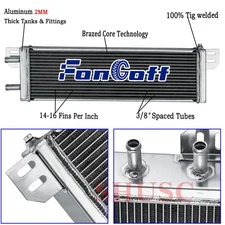 Universal Aluminum Air to Water Intercooler Liquid Heat Exchanger New