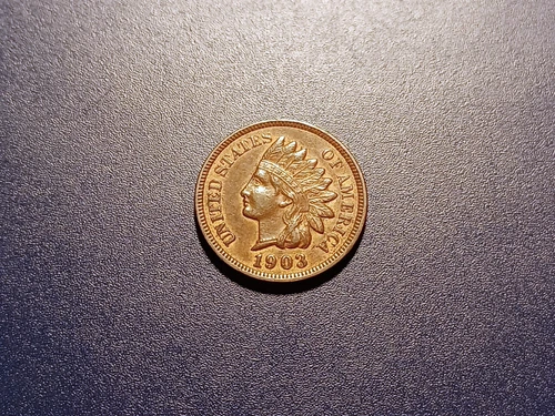 Veru Choice AU  1903 Indian Head Cent
