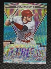 2021 Panini Prizm - Fearless Nolan Arenado #FR-16 Teal Wave Prizm