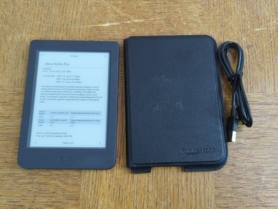 楽天 Kobo Nia N306 8GB 電子書籍リーダー 楽天ビック｜KOBO｜コボ N306-KJ-BK-S-EP 電子書籍リーダー Kobo Nia