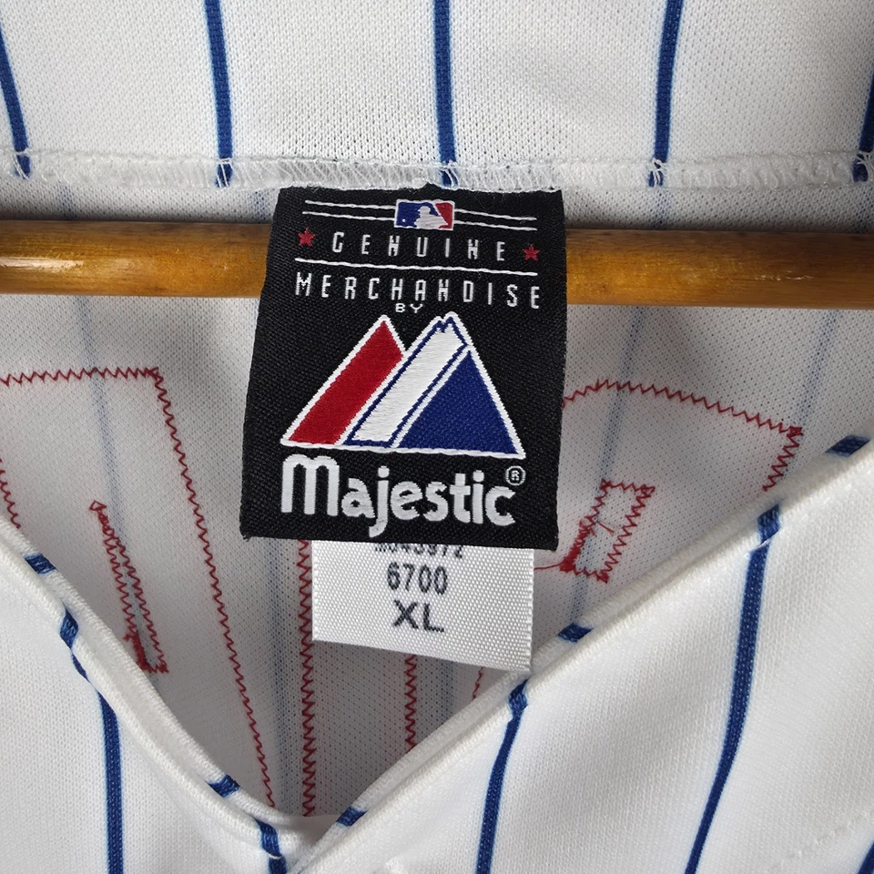 Vintage Y2K Alfonso Soriano #12 Chicago Cubs MLB Pinstripe Baseball Jersey XL - Image 3 of 4