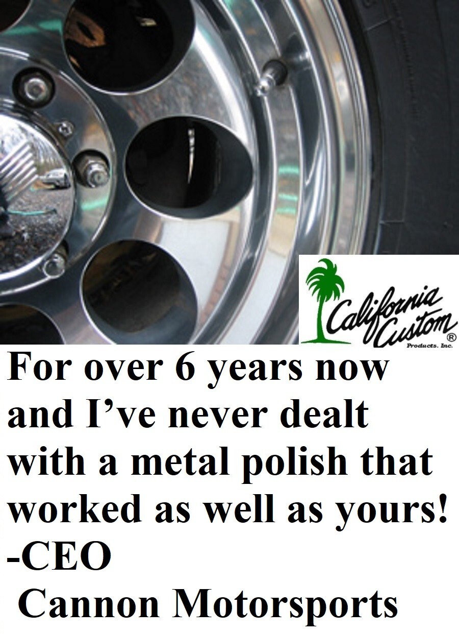 California Custom Products PURPLE METAL POLISH 12oz. PMP12 eBay