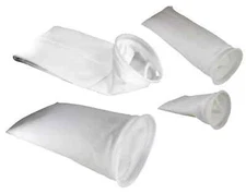 Welded Industrial Filter Sock Bags Plastic Ring Flange Water Liquid Oil WVO Fuel