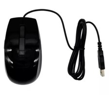 NEW OEM Dell USB Wired 6 Button Laser Mouse Black - YC5TD 0YC5TD
