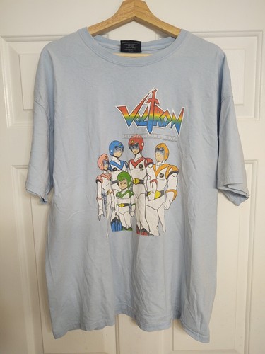 Vintage VOLTRON DEFENDER OF THE UNIVERSE T-Shirt Steve & Barry's Herren XL