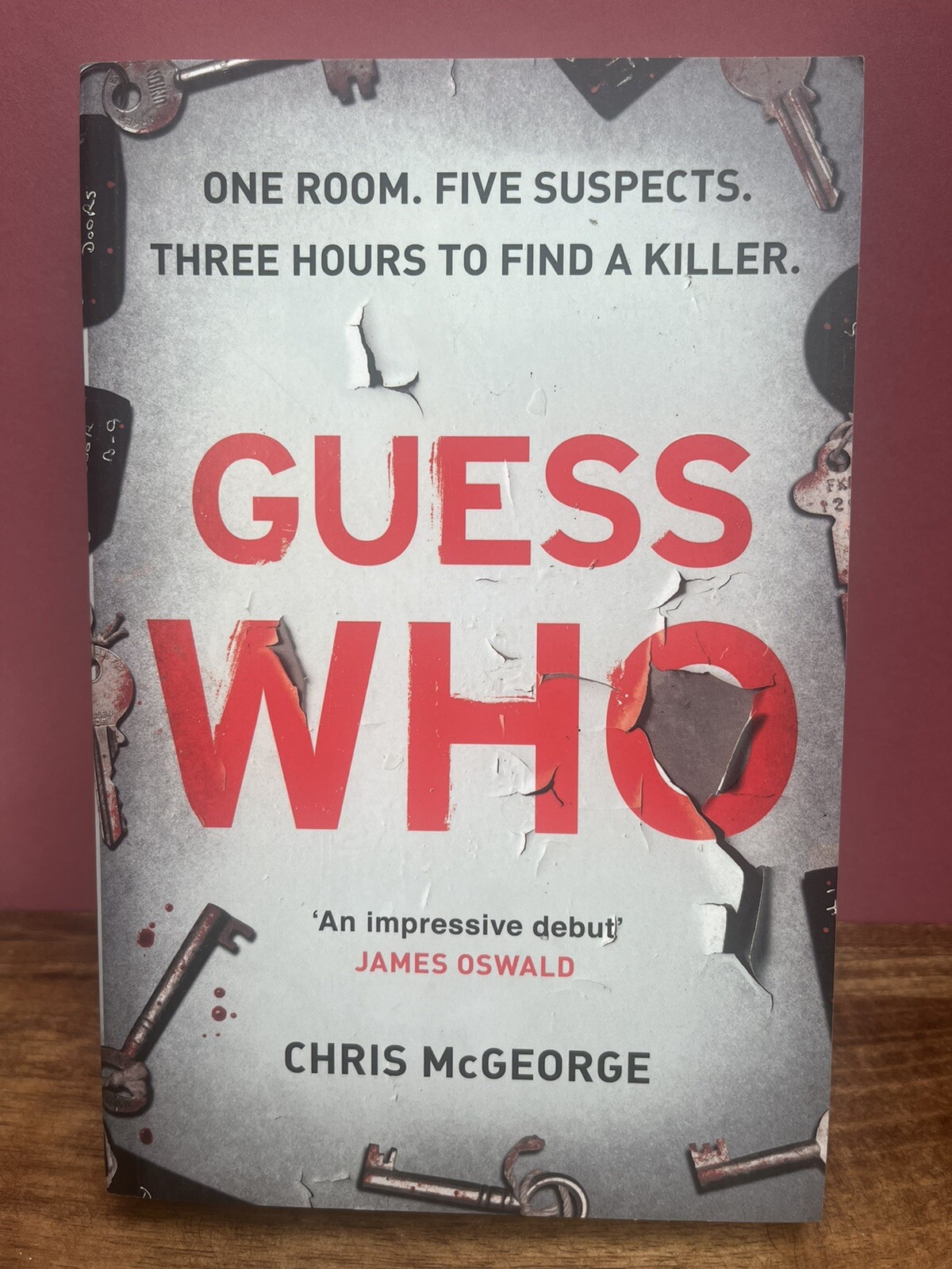 Guess Who by Chris McGeorge. Paperback 2018. Crime & Thriller Fiction.