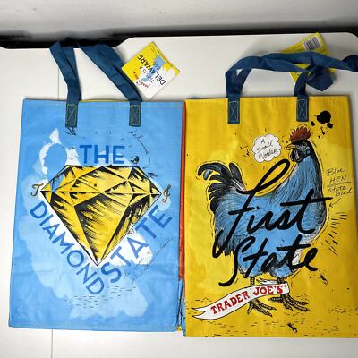 ジェントリー　ジョーズ　　Venice vintage storeページ Trader Joe's Delaware Tote Bag Eco Reusable Shopper First State