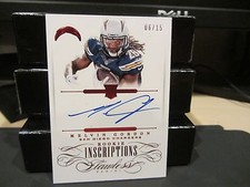Panini Flawless Ruby Rookie On Card Autograph Chargers Melvin Gordon 06/15  2015