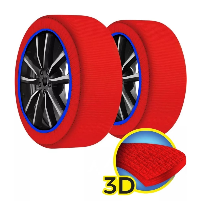 Calze Da Neve Auto ACTIVE SERIES Taglia L Per 245/40R18 | Omologate EN 16662-1