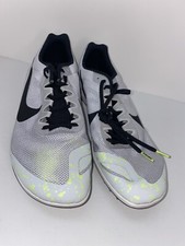 Track  Field Cleats Nike Zoom Rival D 10 Platinum Black - Sz 12 Men Shoes