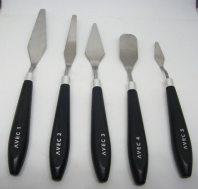 Malmesser Malspachtel Farbspachtel Palettenmesser Künstlerspachtel Spachtel