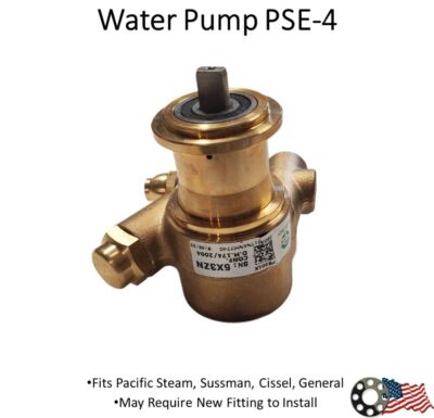 New Water Pump for Pacific Steam Electric Boiler PSE-4