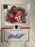 BRIAN HILL 2017 PANINI IMPECCABLE ROOKIE AUTO RC #D 13/75