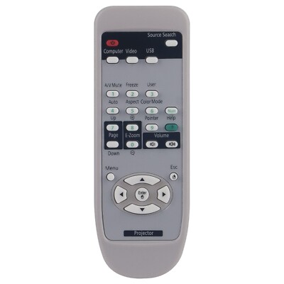 Replaced Remote for Epson Projector EMP-835 EMP-1815 EMP-1830 EB-X8E EB-W7 EB-X7