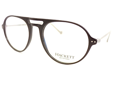 Hackett Lesebrille matt schwarz matt silber Unisex Ready Lesebrille HEB239 02
