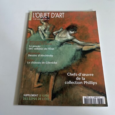 2004 Juillet-Aout L objet D art Magazine Dessins D Alechinsky (MH878)