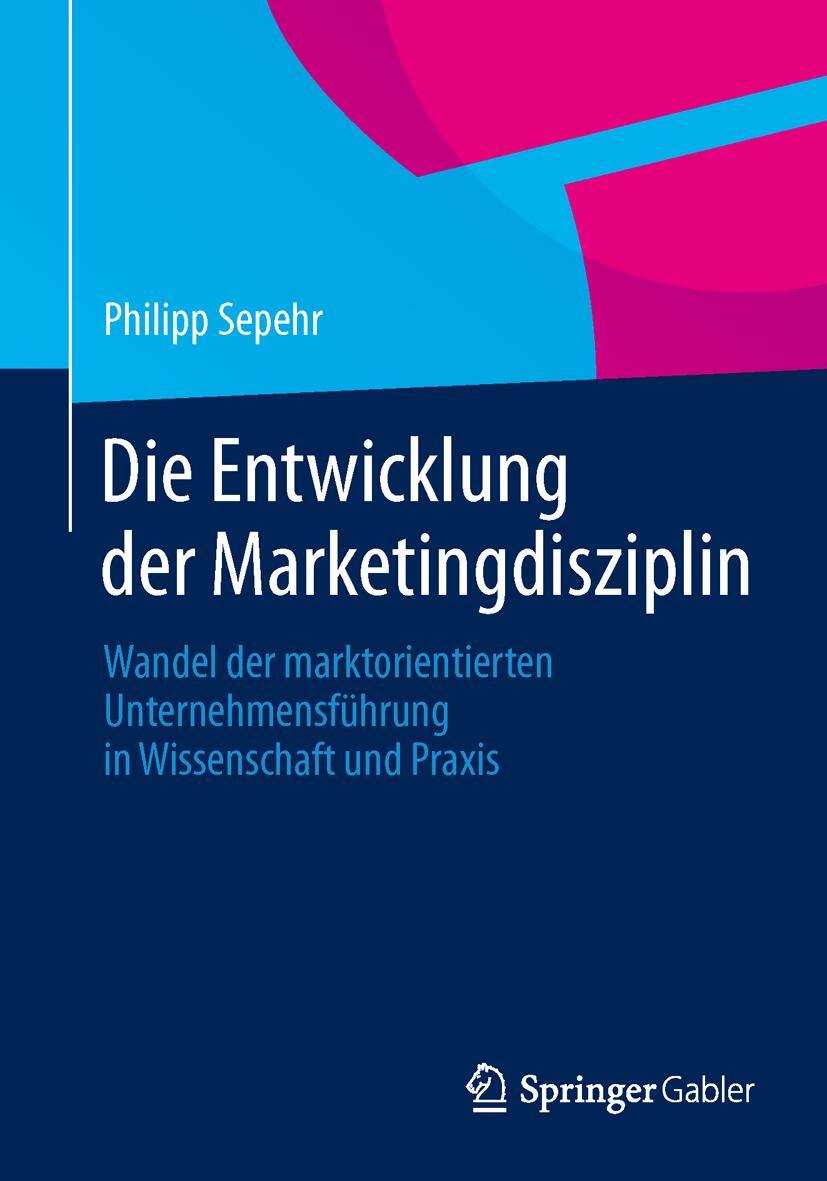 Die Entwicklung Der Marketingdisziplin Philipp Sepehr