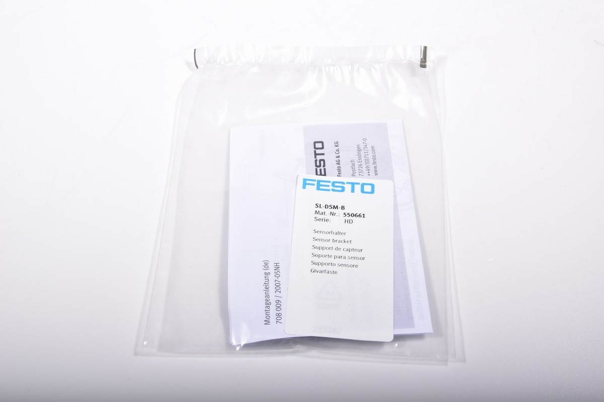 FESTO 550661, SL-DSM-B / SL DSM B, Sensor bracket - NEW | eBay