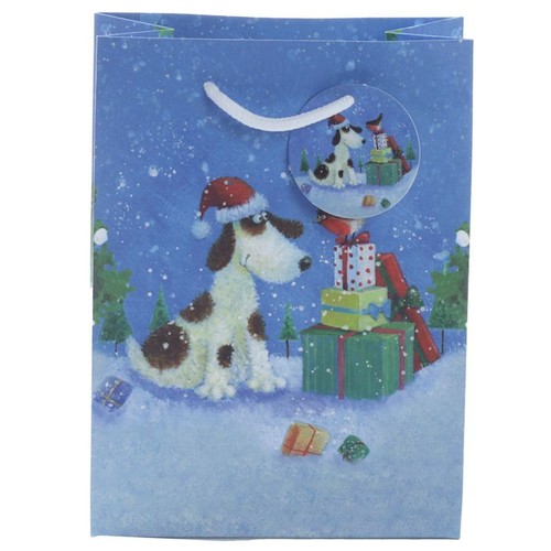 Christmas Gift bags - 5 Medium Assorted - 10 DESIGNS - 1 of each / 5 of same bag - Picture 9 of 24