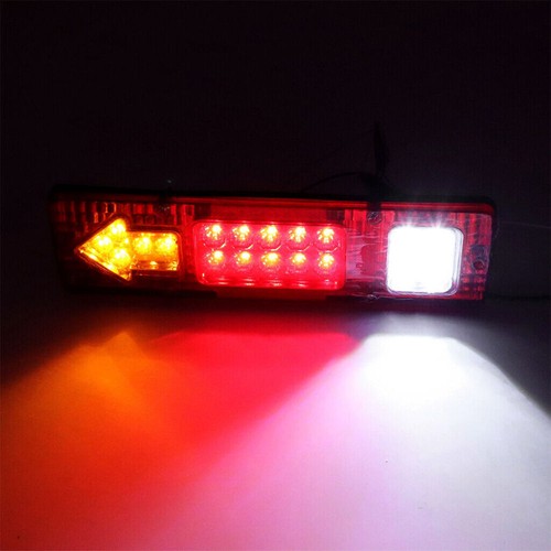 2x LED Rückleuchten dynamische Blinker 12V Rücklicht Anhänger Rücklicht Hänger . - Bild 9 von 18
