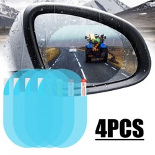 4× Anti Fog Anti-glare Car Rearview Mirror Trim Film Cover Rainproof Accessories