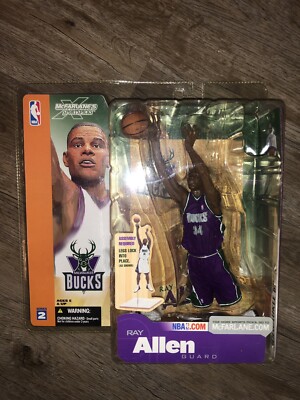 McFarlane NBA Series 2 Ray Allen Chase Variant Purple Bucks Action