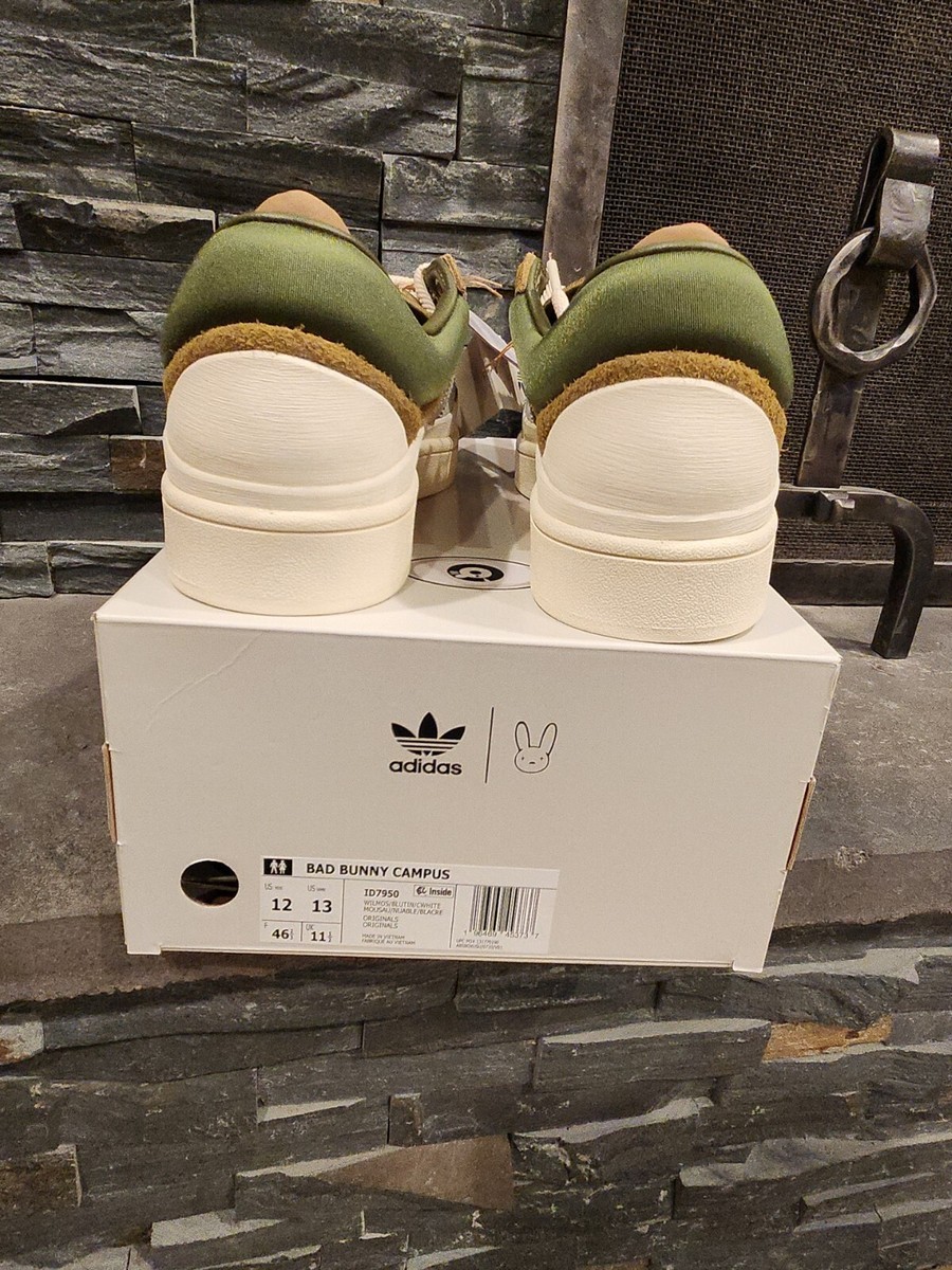 adidas gazelle silver green womens Adidas Campus Light Bad Bunny Wild Moss – Antwerp snkr main image 0