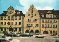 Rothenburg ob der Tauber Germany Hotel Eisenhut Postcard