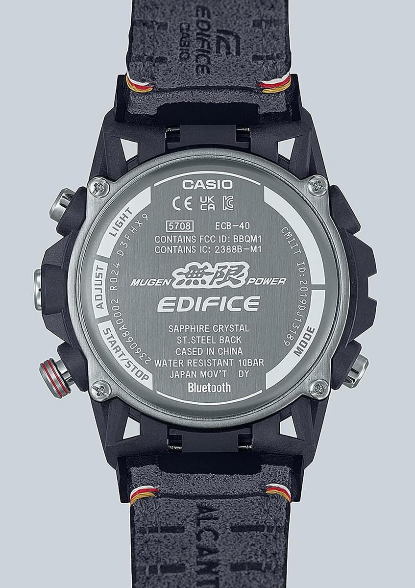 CASIO EDIFICE MUGEN ED. ECB-40MU-1AJR Bluetooth Watch 50th
