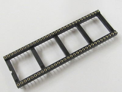 2 Stück/pcs  - 64 pol IC Sockel / Fassung Präzisionsfassung , IC Socket 64 WAY