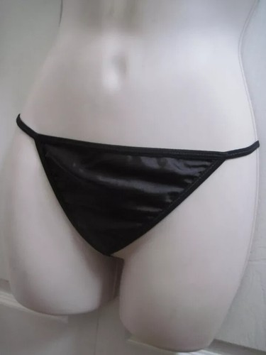Sexy Bustier Verde con Signo de Interrogación y Tanga Bragas Verde Negro Talla S/M Nuevo - Imagen 3 de 10