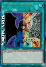 CHANGE OF HEART Ultimate Prismatic • RA01 EN050 • 1Ed • Yugioh!