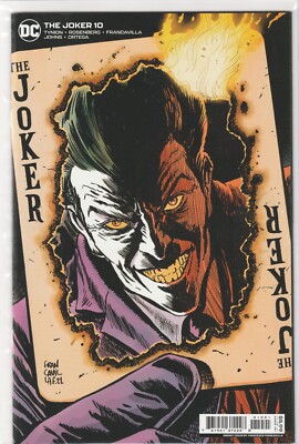 THE JOKER #10 (2021) FRANCAVILLA CARDSTOCK VARIANT ~ PUNCHLINE ~ UNREAD NM