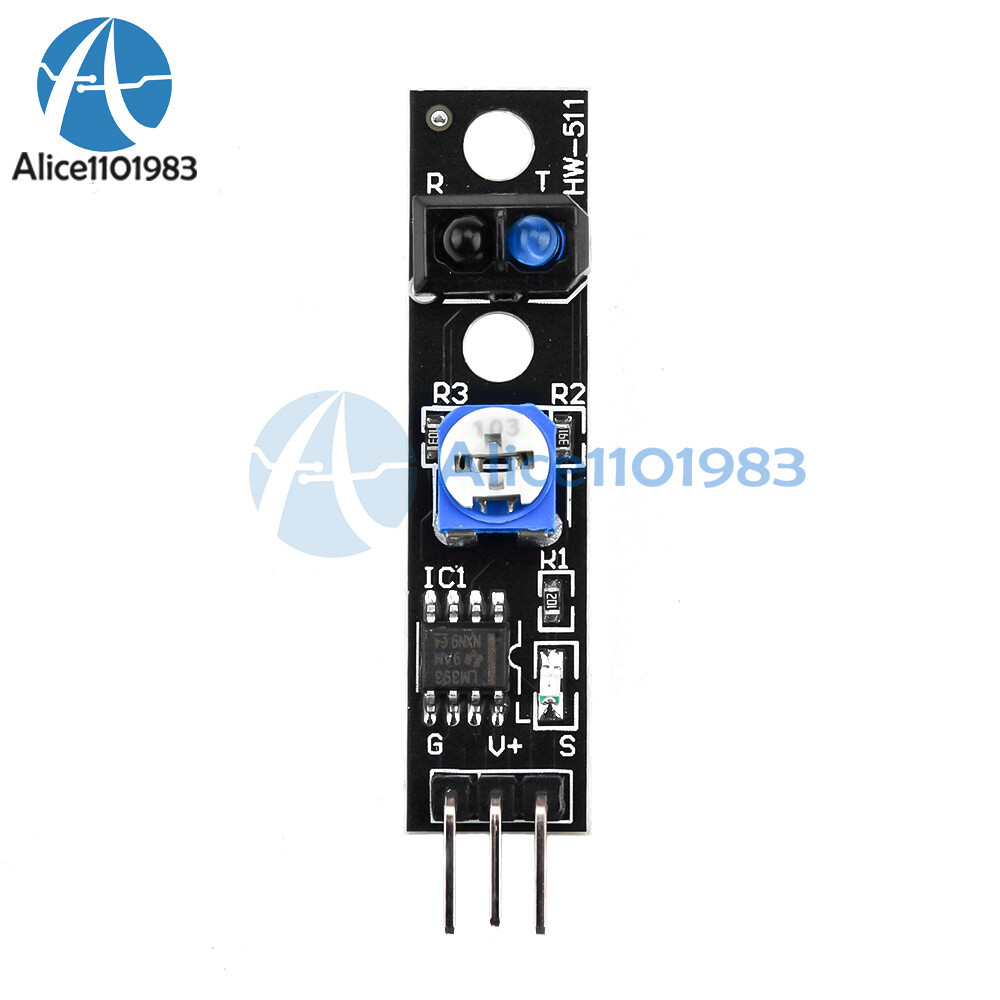 BGTXINGI 10PCS TCRT5000 Module Capteur Infrarouge Réflectif - Détection Obstacle Et Ligne