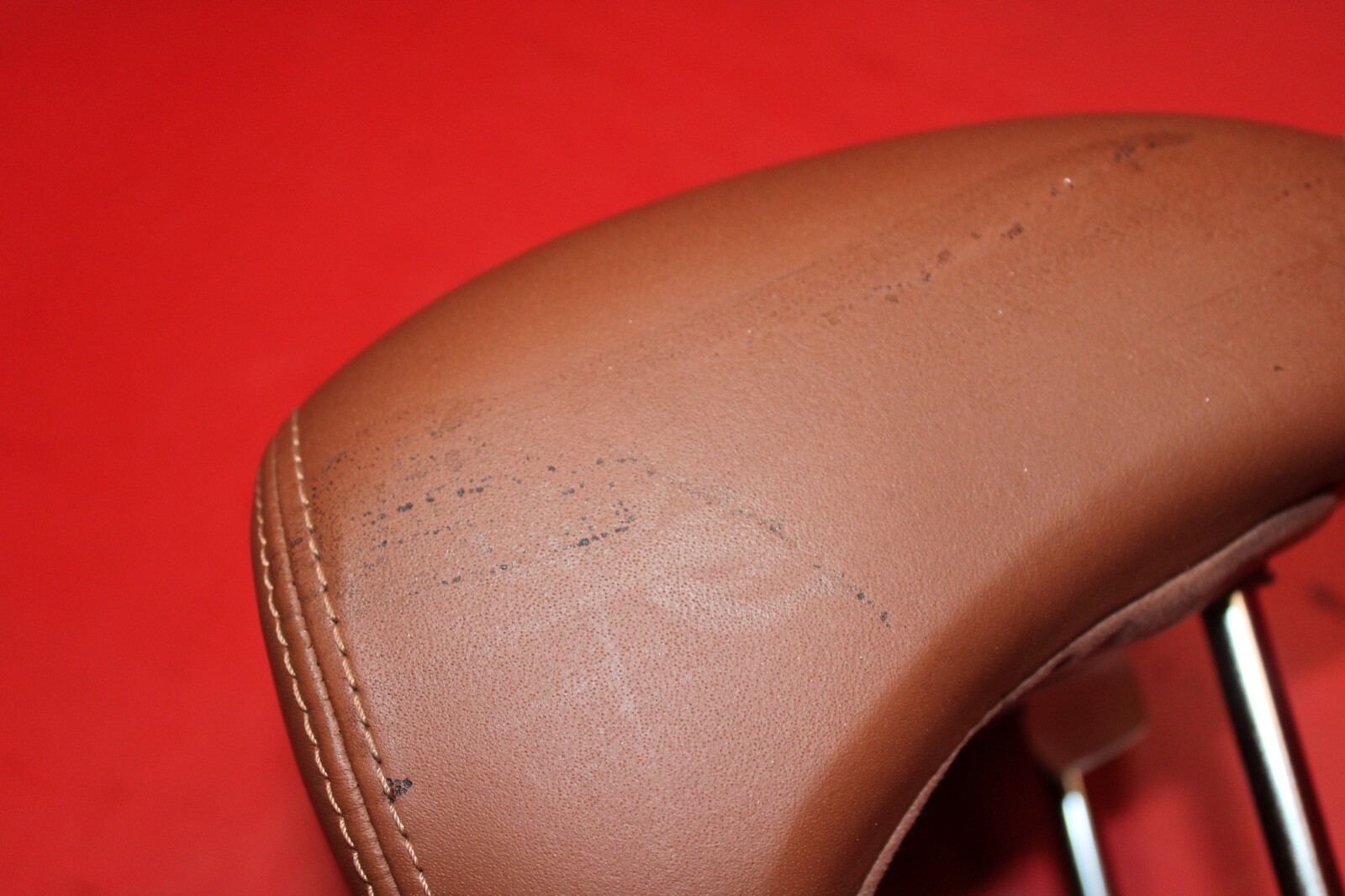 2014-2019 MASERATI GHIBLI M157 OEM CENTER REAR BENCH SEAT HEADREST CUOIO LEATHER
