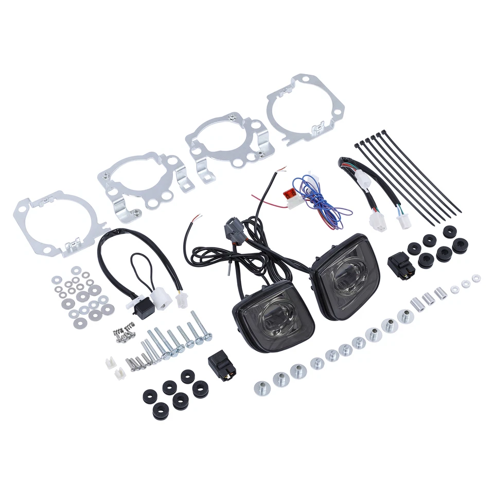 Rectangular LED Fog Lights Kit Fit For Honda Goldwing 1800 2012-17 F6B 2013-2017 - Image 3 of 4