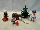 #3632 Playmobil Vintage Traveling Gypsy Entertainers Family, Dancing Bear
