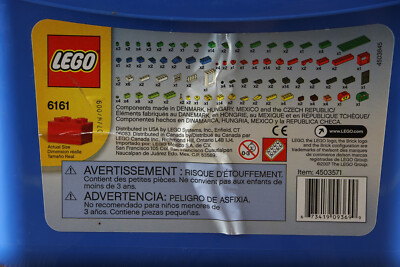 2007 LEGO 221 pcs/pzs Brick Box 6161 SEALED | eBay