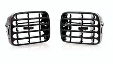 RENAULT CLIO II (1998-2001) COPPIA BOCCHETTE ARIA CONSOLA CENTRALE NERO SET