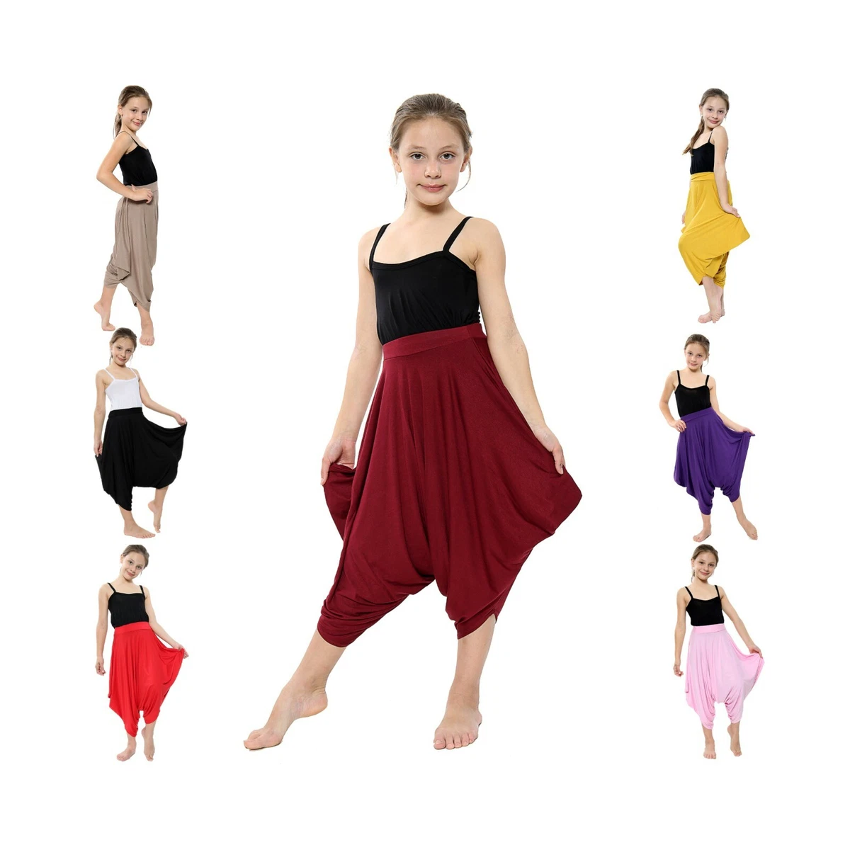 Colour Block Leggings (5-14 Years)